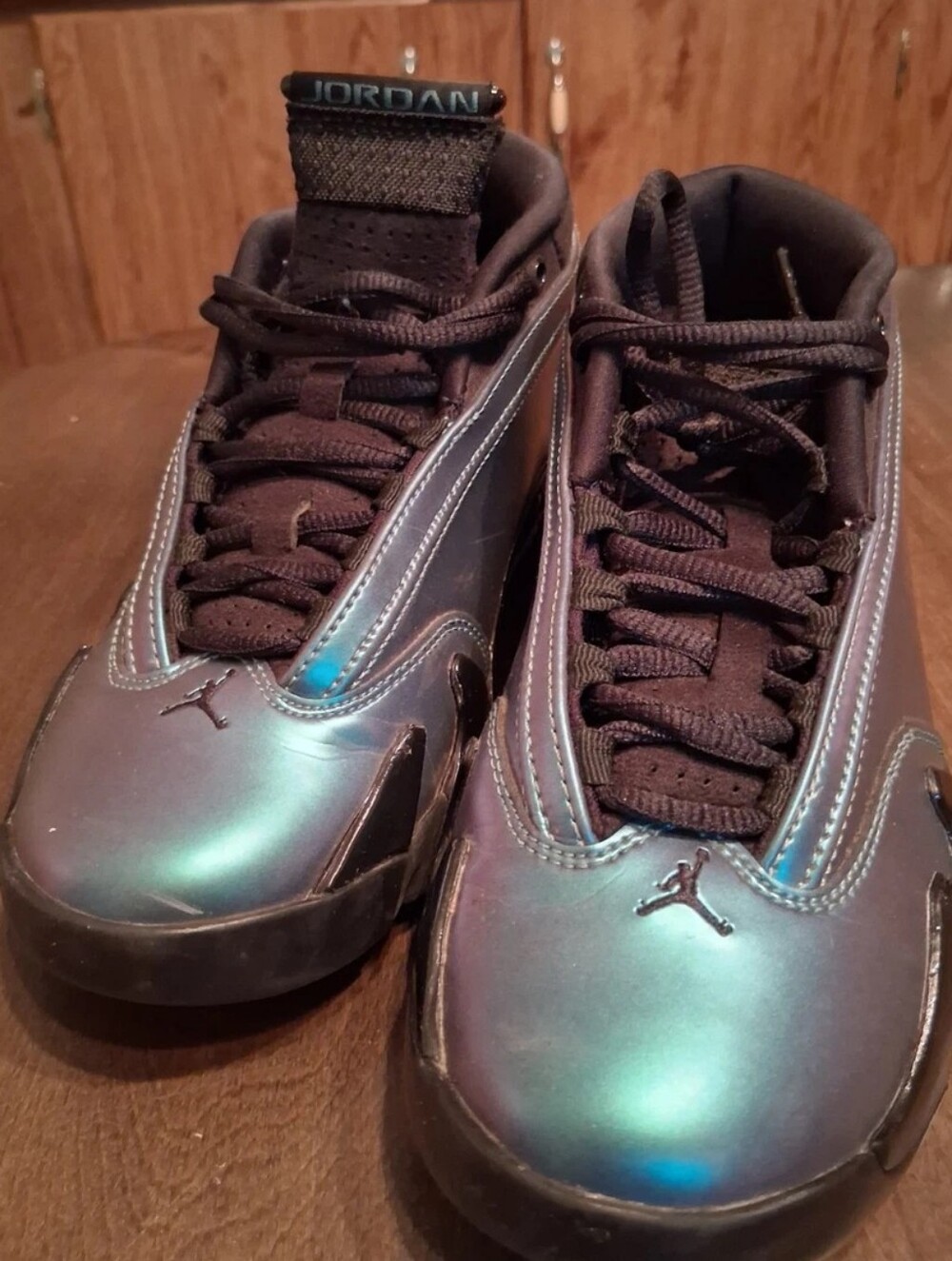 Jordan 14 Retro Love Letter Sneaker DH4121-300 Women’s 7 mineral teal - Picture 2 of 6